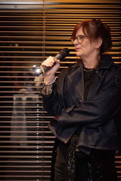 Präsentation: "Wallpaper #8" Tolia Astakhishvili und Klaus Scherübel //  "Stromkilometer 1943,9" - Sofie Thorsen // "Liaison" - Liesl Raff (evn Sammlung , 10.2.2026) Foto: eSeL.at - Lorenz Seidler