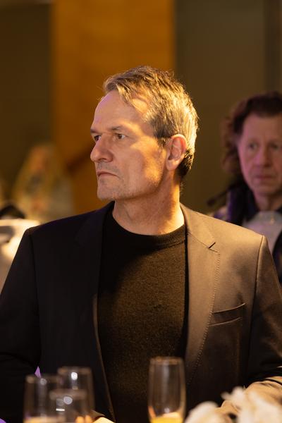 Präsentation: "Wallpaper #8" Tolia Astakhishvili und Klaus Scherübel //  "Stromkilometer 1943,9" - Sofie Thorsen // "Liaison" - Liesl Raff (evn Sammlung , 10.2.2026) Foto: eSeL.at - Lorenz Seidler