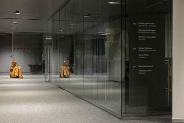 Präsentation: "Wallpaper #8" Tolia Astakhishvili und Klaus Scherübel //  "Stromkilometer 1943,9" - Sofie Thorsen // "Liaison" - Liesl Raff (evn Sammlung , 10.2.2026) Foto: eSeL.at - Lorenz Seidler
