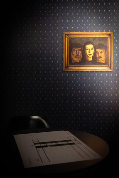 Präsentation: "Wallpaper #8" Tolia Astakhishvili und Klaus Scherübel //  "Stromkilometer 1943,9" - Sofie Thorsen // "Liaison" - Liesl Raff (evn Sammlung , 10.2.2026) Foto: eSeL.at - Lorenz Seidler