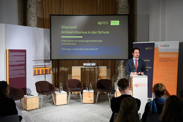 Was tun? Antisemitismus in der Schule (Haus der Geschichte Österreich, 11.11.2025) Foto: eSeL.at - Joanna Pianka