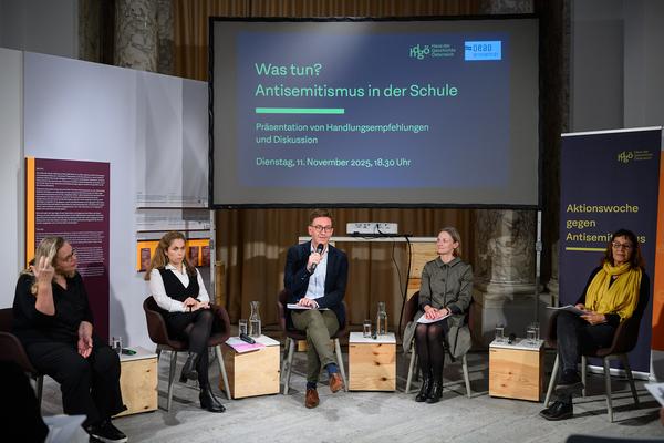Was tun? Antisemitismus in der Schule (Haus der Geschichte Österreich, 11.11.2025) Foto: eSeL.at - Joanna Pianka