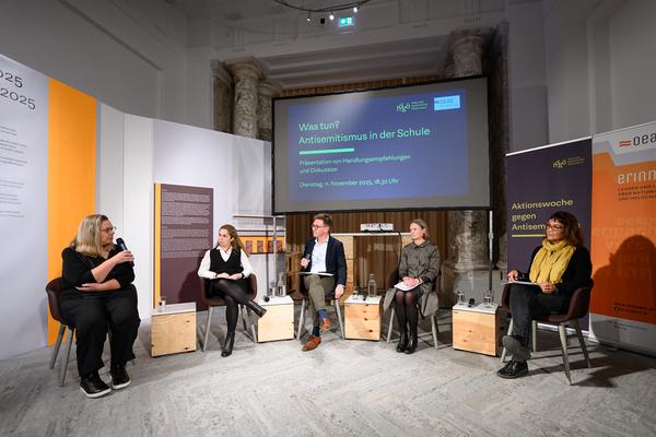 Was tun? Antisemitismus in der Schule (Haus der Geschichte Österreich, 11.11.2025) Foto: eSeL.at - Joanna Pianka