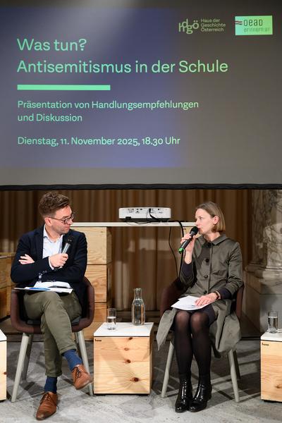 Was tun? Antisemitismus in der Schule (Haus der Geschichte Österreich, 11.11.2025) Foto: eSeL.at - Joanna Pianka