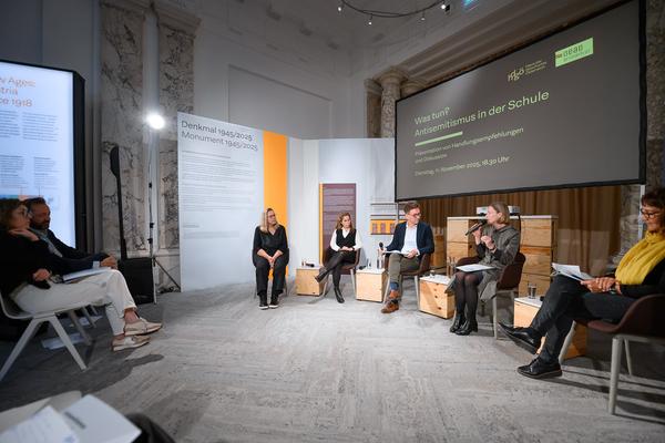 Was tun? Antisemitismus in der Schule (Haus der Geschichte Österreich, 11.11.2025) Foto: eSeL.at - Joanna Pianka