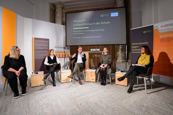 Was tun? Antisemitismus in der Schule (Haus der Geschichte Österreich, 11.11.2025) Foto: eSeL.at - Joanna Pianka