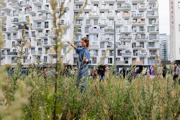 Claudia Bosse &quot;Wasteland dream/s&quot; (Brache / Hauptbahnhof, 18.7.2025)