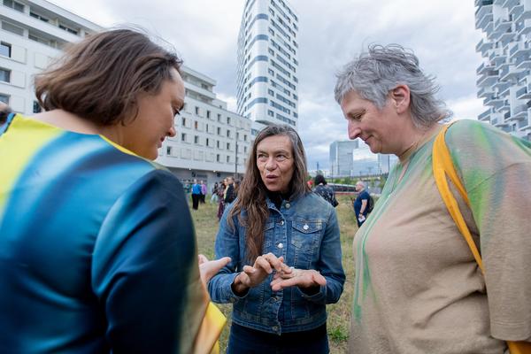 Claudia Bosse &quot;Wasteland dream/s&quot; (Brache / Hauptbahnhof, 18.7.2025)