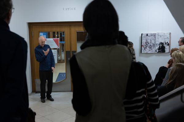Olaf Osten &quot;Weltverständnis&quot; (TU Wien, 11.11.2025) Foto: eSeL.at - Lorenz Seidler
