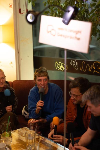 werkzeugH Gespräch: Schwimmverein Donaukanal (werkzeugH, 17.3.2026) Foto: eSeL.at - Lorenz Seidler