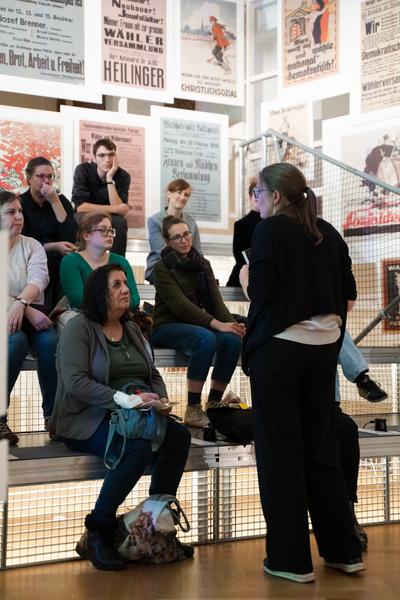 Wie bitte? Methoden der personalen Vermittlung im Museum (Haus der Geschichte Österreich, 18.11.2025) Foto: eSeL.at - Sarah Tasha