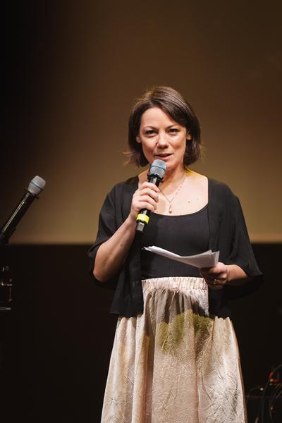 PARTY MODERN |
ERNST KRENEK PREIS DER STADT WIEN | ANGÉLICA CASTELLÓ - Wien Modern 2025 (Ottakringer Brauerei, 01.11.2025) Foto: eSeL.at - Robert Puteanu