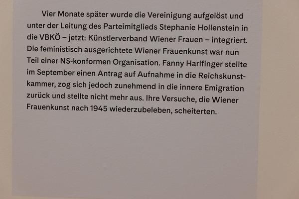 Wiener Moderne. Weiblich. Widerständig (Landesgalerie Niederösterreich, 11.4.2026 – 10.1.2027) Foto: eSeL.at - Lorenz Seidler