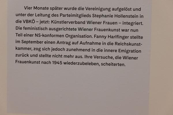 Wiener Moderne. Weiblich. Widerständig (Landesgalerie Niederösterreich, 11.4.2026 – 10.1.2027) Foto: eSeL.at - Lorenz Seidler