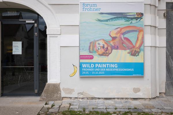 Wild Painting. Frohner und der Neoexpressionismus (24.5. - 19.10.2025) Foto: eSeL.at - Lorenz Seidler