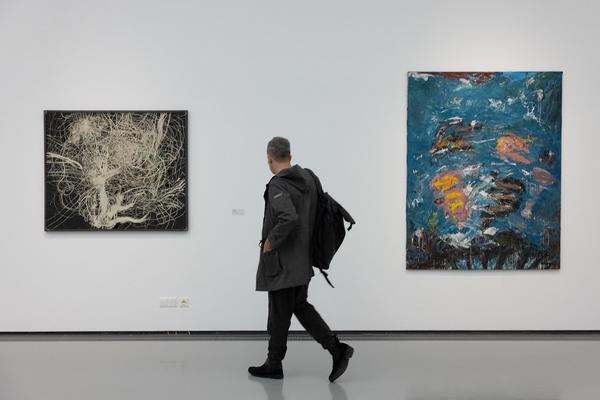 Wild Painting. Frohner und der Neoexpressionismus (24.5. - 19.10.2025) Foto: eSeL.at - Lorenz Seidler