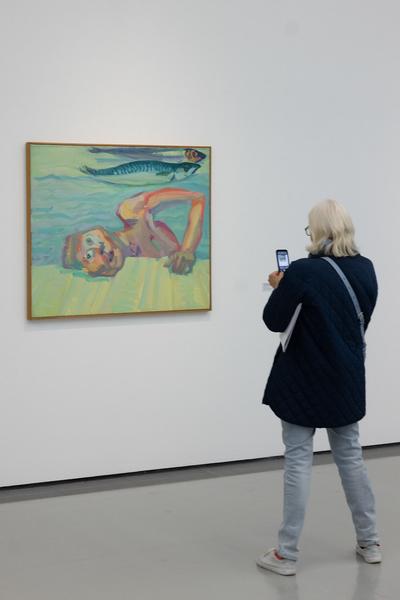 Wild Painting. Frohner und der Neoexpressionismus (24.5. - 19.10.2025) Foto: eSeL.at - Lorenz Seidler