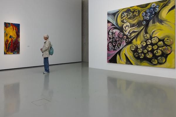 Wild Painting. Frohner und der Neoexpressionismus (24.5. - 19.10.2025) Foto: eSeL.at - Lorenz Seidler