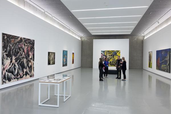 Wild Painting. Frohner und der Neoexpressionismus (24.5. - 19.10.2025) Foto: eSeL.at - Lorenz Seidler