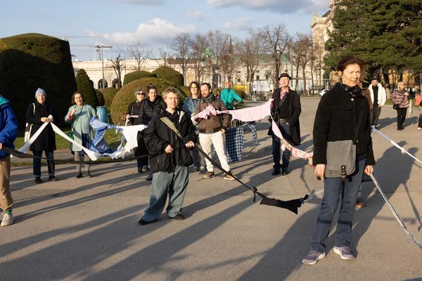 "Wir produzieren – ihr stellt aus!" Freier Eintritt für bildende Künstler:innen mit IAA-Ausweis (Ig Bildende Kunst @ Kunsthistorisches Museum / Maria Theresien Platz, 12.3.2026) Foto: eSeL.at - Lorenz Seidler