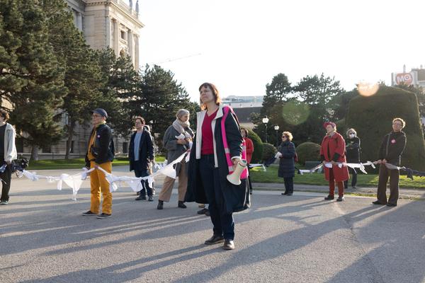 "Wir produzieren – ihr stellt aus!" Freier Eintritt für bildende Künstler:innen mit IAA-Ausweis (Ig Bildende Kunst @ Kunsthistorisches Museum / Maria Theresien Platz, 12.3.2026) Foto: eSeL.at - Lorenz Seidler