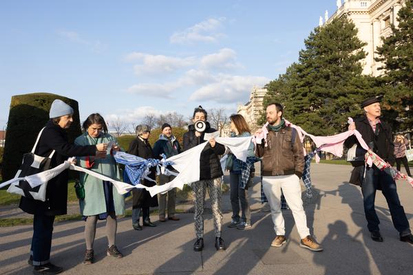 "Wir produzieren – ihr stellt aus!" Freier Eintritt für bildende Künstler:innen mit IAA-Ausweis (Ig Bildende Kunst @ Kunsthistorisches Museum / Maria Theresien Platz, 12.3.2026) Foto: eSeL.at - Lorenz Seidler