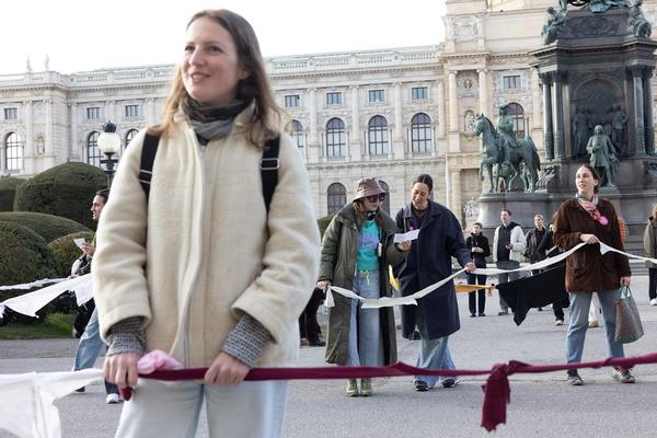"Wir produzieren – ihr stellt aus!" Freier Eintritt für bildende Künstler:innen mit IAA-Ausweis (Ig Bildende Kunst @ Kunsthistorisches Museum / Maria Theresien Platz, 12.3.2026) Foto: eSeL.at - Lorenz Seidler
