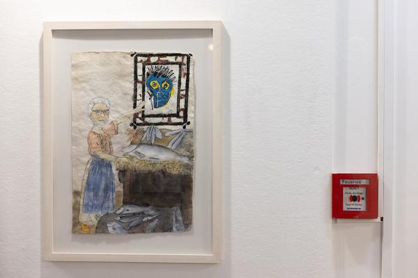 &quot;X Frames per Space&quot; (WEST Bibliothek, 8. - 14.11.25) Foto: eSeL.at - Lorenz Seidler